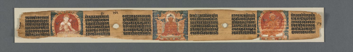 Perfection of Wisdom in Eight Thousand Lines: Ashtasahasrika Prajnaparamita...(recto), 1119. Creator: Unknown.