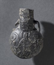 Pilgrim?s Flask, c. 1099-1200. Creator: Unknown.