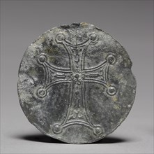 Pilgrim's Medallion with St. Symeon the Younger, c. 1100. Creator: Unknown.