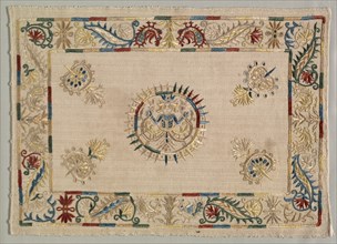 Pillow Cover, 1600s - 1700s. Creator: Unknown.