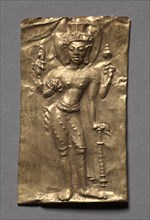 Plaque with Vishnu, c. 600s. Creator: Unknown.