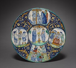 Plate, c. 1510. Creator: Painter of the Royal Procession (Italian).
