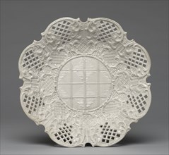 Plate, c. 1760. Creator: Staffordshire Factory (British).