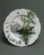 Plate: Storm, c. 1876. Creator: Félix Bracquemond (French, 1833-1914); Haviland & Co. (French).