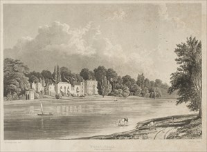 Pope's Villa, Twickenham, 1828. Creator: Charles Bentley (British, 1808-1854).