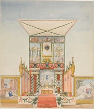 Portable Field Altar for Charles X, 1824-1830. Creator: Alexandre Denis Abel de Pujol (French, 1787-1861).