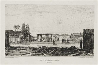 Porte du lavanse Ulrich. Creator: Maxime Lalanne (French, 1827-1886); Cadart and Luce.