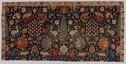 Portion of a Carpet, 17th century. Creator: Unknown.