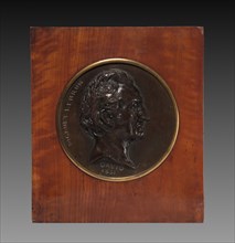 Portrait Medallion of Pigault-Lebrun, 1831. Creator: Pierre Jean David d'Angers (French, 1788-1856).