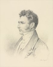Portrait of a Gentleman, c. 1835. Creator: Léon Cogniet (French, 1794-1880).