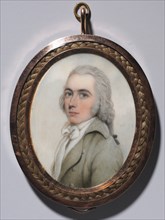 Portrait of a Man and Portrait of a Woman (pair), c. 1795. Creator: Nathaniel Plimer (British, 1757-1822).