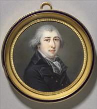 Portrait of a Man with an Earring, c. 1800. Creator: Anonymous Graff (1800).