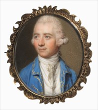 Portrait of a Man, Possibly Sir Soulden Lawrence, 1770. Creator: John I Smart (British, 1741-1811).