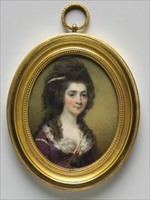 Portrait of a Woman, called Mrs. Close, 1786. Creator: Horace Hone (British, 1756-1825).