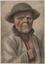 Portrait of an Old Man, 1600s?. Creator: Nicolas Lagneau (French, 1590-1666), manner of.