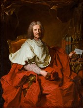 Portrait of Cardinal Guillaume Dubois, 1723. Creator: Hyacinthe Rigaud (French, 1659-1743).