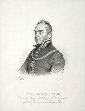 Portrait of Dr. Karl Joseph Meyer, 1844. Creator: Joseph Kriehuber (German, 1800-1876).