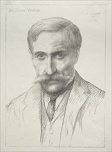 Portrait of Dr. Louis Vintras. Creator: Alphonse Legros (French, 1837-1911).