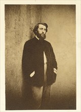 Portrait of Edmond Cottinet (1824-1895), c. 1848-50. Creator: Gustave Le Gray (French, 1820-1884).