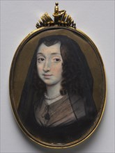 Portrait of Elizabeth Morrison, Lady Capell of Hadham, c. 1650. Creator: Richard Gibson (British, c. 1615-1690).