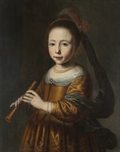 Portrait of Elizabeth Spiegel, 1639. Creator: Dirck Dircksz. Santvoort (Dutch, 1610/11-1680).
