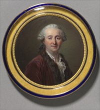 Portrait of Étienne François, comte de Stainville, duc de Choiseul, mid to late 1700s. Creator: Jacques Thouron (Swiss, 1740-1789).