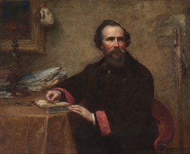 Portrait of Genio C. Scott, 1859. Creator: Eastman Johnson (American, 1824-1906).