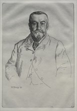 Portrait of H. Cock, 1895. Creator: William Strang (British, 1859-1921).