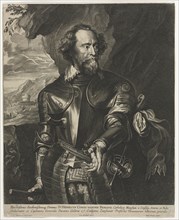 Portrait of Henry, Count van den Berghe. Creator: Paulus Pontius (Flemish, 1603-1658).
