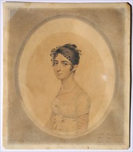 Portrait of Miss Mary Tadman, 1809. Creator: John I Smart (British, 1741-1811).