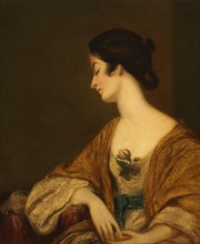 Portrait of Mrs. George Collier, 18th century. Creator: Joshua Reynolds (British, 1723-1792), follower of.