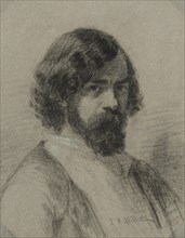 Portrait of Narcisse Virgile Diaz de la Peña, 1848. Creator: Jean-François Millet (French, 1814-1875).