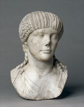 Portrait of Octavia, wife of Nero, 1-100. Creator: Unknown.