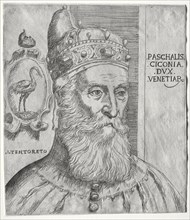 Portrait of Pasquale Cicogna, Doge of Venice. Creator: Jacopo Palma il Giovane (Italian, c. 1548-1628).