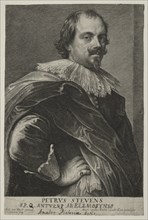 Portrait of Peter Stevens. Creator: Lucas Emil Vorsterman (Flemish, 1595-1675).