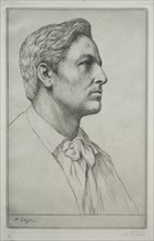 Portrait of Sir Charles Holroyd. Creator: Alphonse Legros (French, 1837-1911).