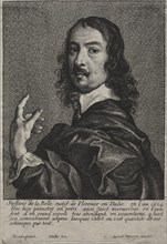 Portrait of Stefano della Bella. Creator: Wenceslaus Hollar (Bohemian, 1607-1677).