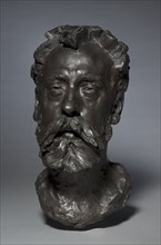 Portrait of William E. Henley, 1882. Creator: Auguste Rodin (French, 1840-1917).