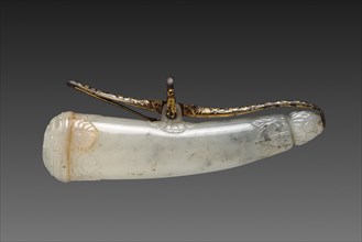 Powder horn, 1600s-1700s. Creator: Unknown.