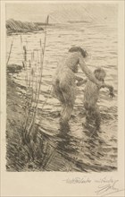Première, 1890. Creator: Anders Zorn (Swedish, 1860-1920).