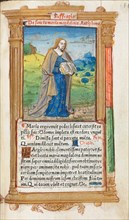 Printed Book of Hours (Use of Rome): fol. 109r, Mary Magdalene, 1510. Creator: Guillaume Le Rouge (French, Paris, active 1493-1517).