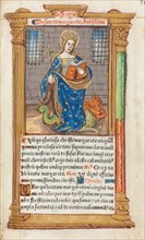 Printed Book of Hours (Use of Rome): fol. 110r, St. Margaret, 1510. Creator: Guillaume Le Rouge (French, Paris, active 1493-1517).