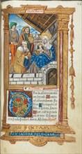 Printed Book of Hours (Use of Rome): fol. 38r, Adoration of the Magi, 1510. Creator: Guillaume Le Rouge (French, Paris, active 1493-1517).