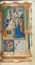 Printed Book of Hours (Use of Rome): fol. 40r, Presentation in the Temple, 1510. Creator: Guillaume Le Rouge (French, Paris, active 1493-1517).