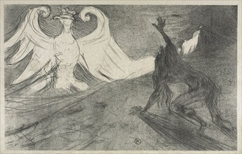 Project for Frontispiece to: Au pied du Sinaï, 1898. Creator: Henri de Toulouse-Lautrec (French, 1864-1901).