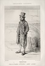 Propriétaire. Creator: Paul Gavarni (French, 1804-1866).