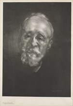 Puvis de Chavannes, 1897. Creator: Eugène Carrière (French, 1849-1906).