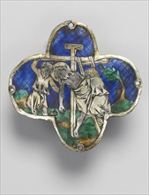 Quatrilobed Plaque: The Descent from the Cross, c. 1350-1400. Creator: Unknown.