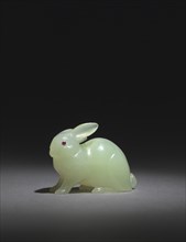 Rabbit, late 1800s-early 1900s. Creator: House of Fabergé (Russian, 1842-1918).