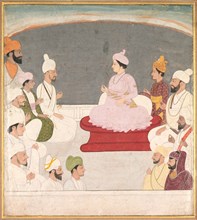 Raja Sansar Chand of Kangra and Courtiers, c. 1783. Creator: Unknown.